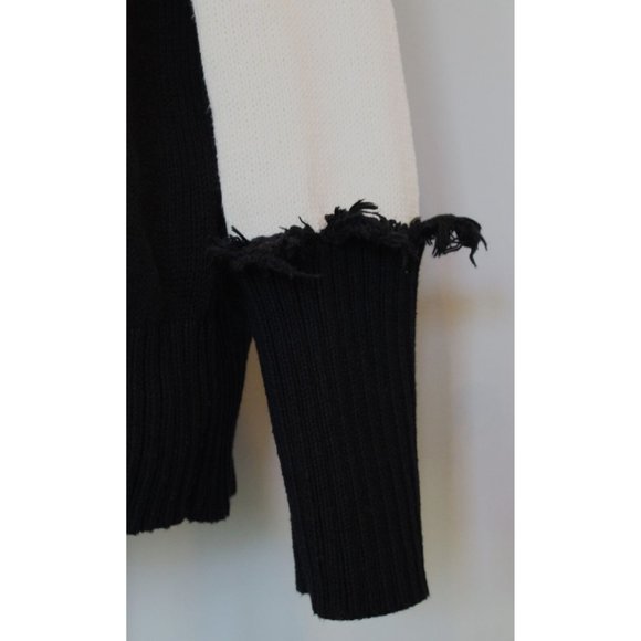 PLANET By LAUREN G Grossman Flash Dance Sweater Lagenlook Asymmetric, One Size - Picture 6 of 14